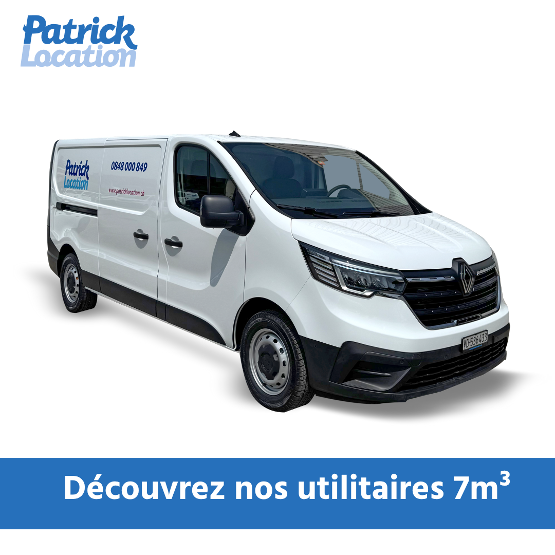 Découvrez nos utilitaires 7m³